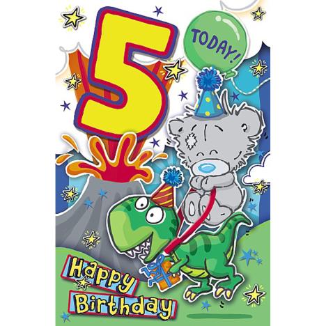 My Dinky 5 Today Me to You Bear 5th Birthday Card £1.89